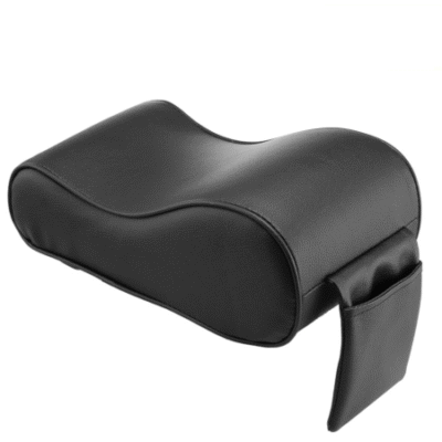 Universal Armrest Cushion Black With Phone Holder