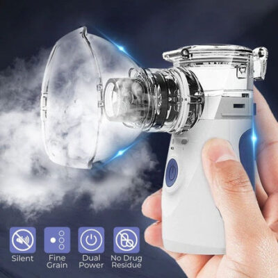 Mini Nebulizer Portable Handheld Effective Respiratory Solution For Adults & Kids Or Infants Best Mini Nebulizer In Pakistan