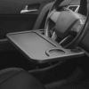 Universal Car Steering Wheel Desk Food Tray with Cup Holder and Laptop Stand